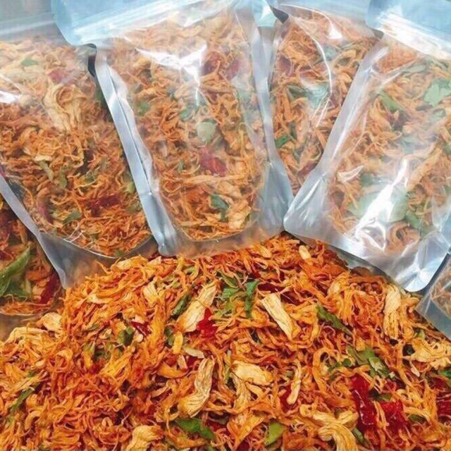100gram khô gà lá chanh hàng ngon