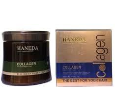 Hấp dầu phục hồi tóc Haneda Collagen 500ml