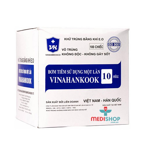 Bơm tiêm vinahankookc - BƠM 10ML