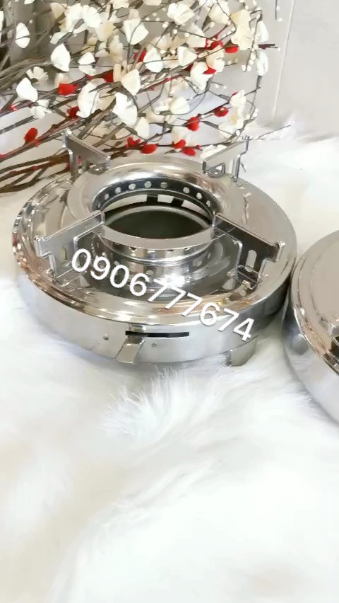 Bếp Cồn Inox Hàng Loại 1 Dày Đẹp Bền