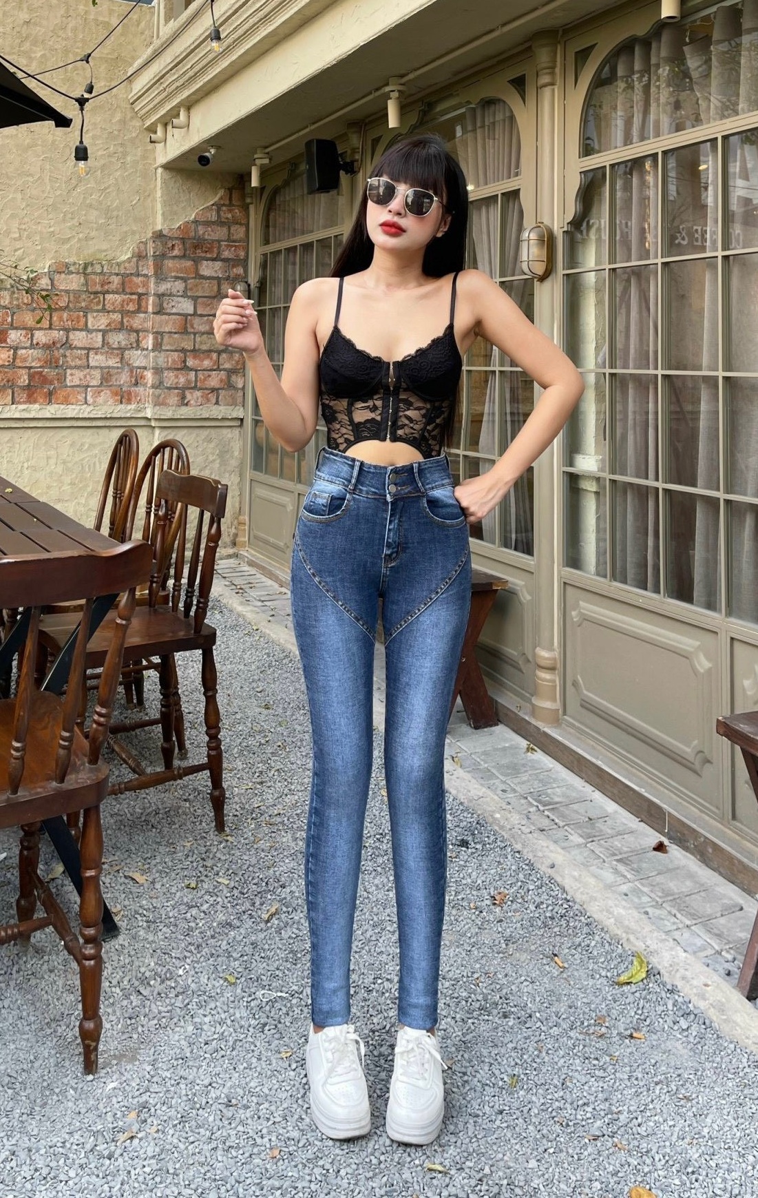 [HCM]Quần Jeans Nữ Lưng Cao Tôn Dáng Đẹp Store 257