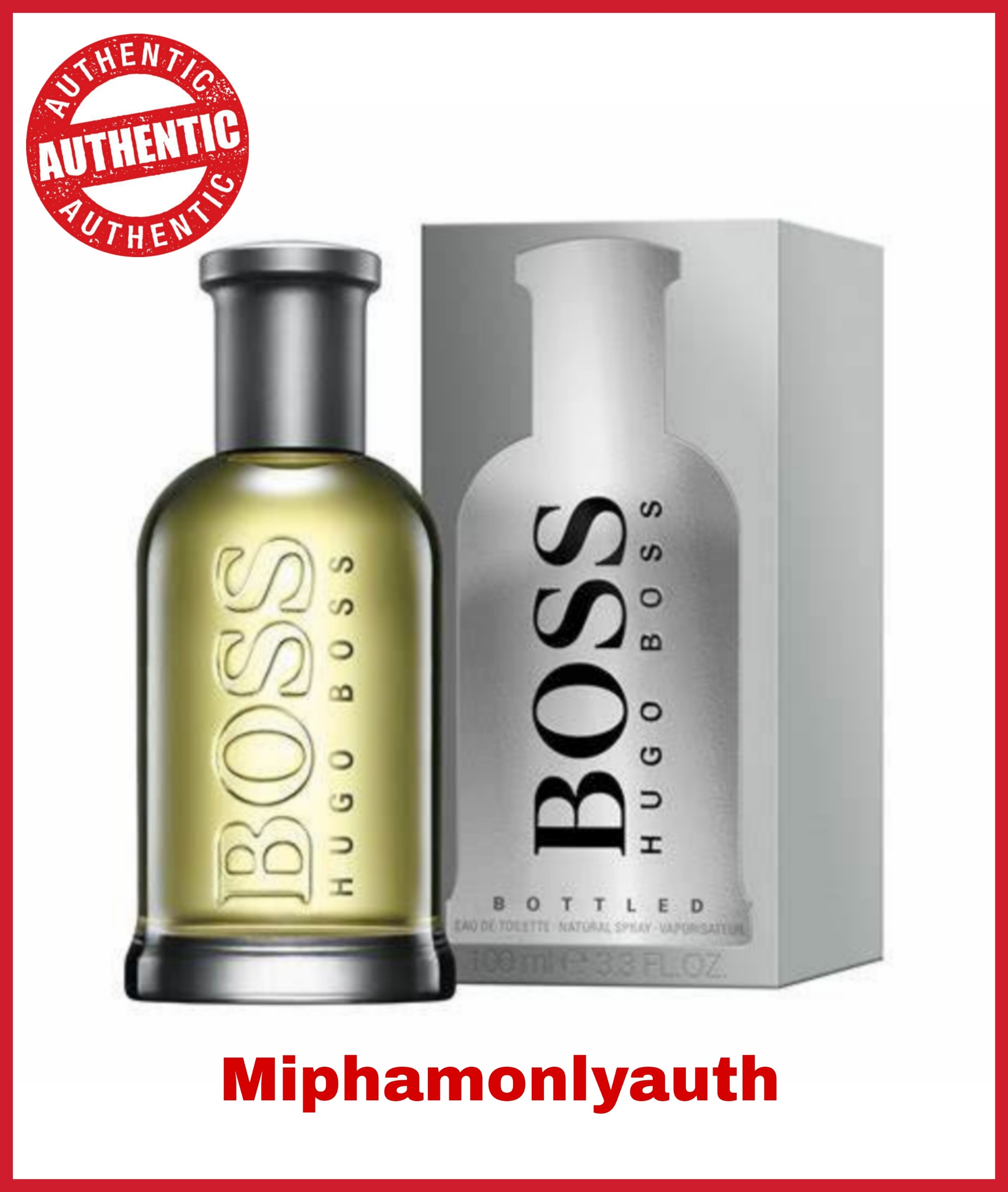 (Chính hãng) Nước hoa nam Hugo boss botted EDT 100ml