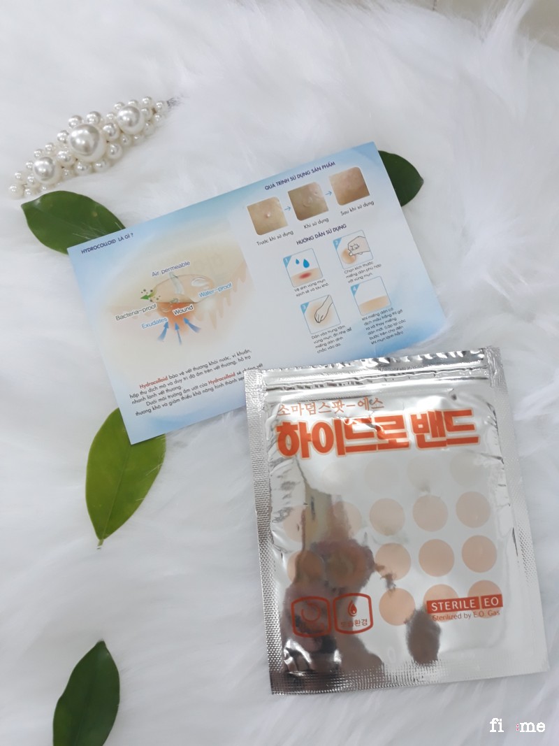 Combo 5 miếng dán mụn Somaderm Spot 24pcs (3 size – 24 miếng Hãng Young Chemical- Hàn Quốc)