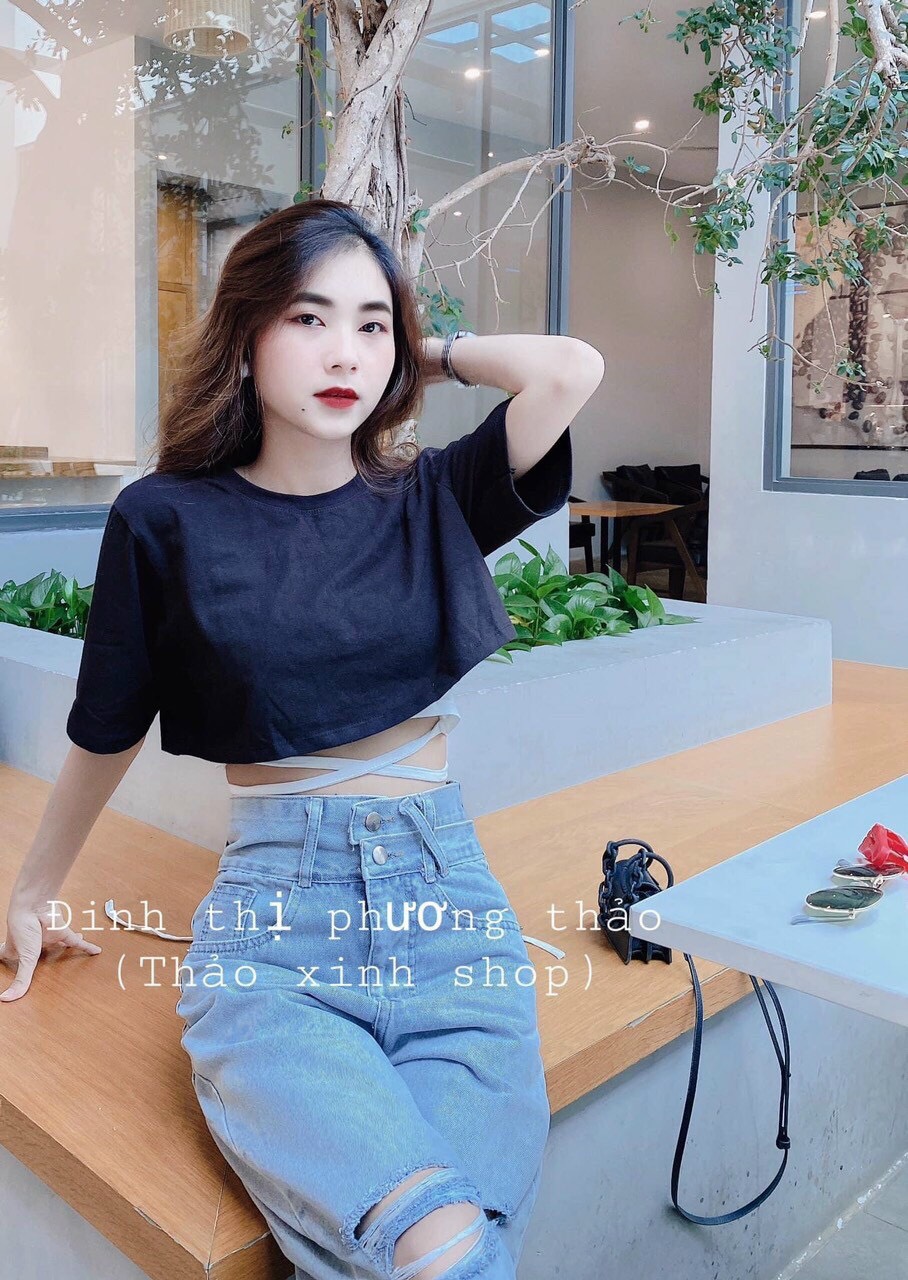 Baggy jeans rách 2 ô pt