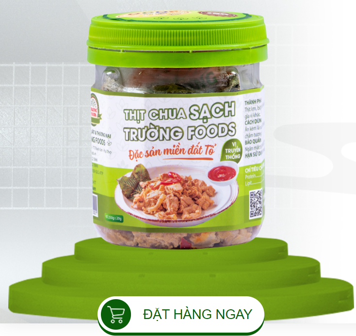 THỊT CHUA TRƯỜNG FOODS VỊ TRUYỀN THỐNG - Thịt chua Phú Thọ