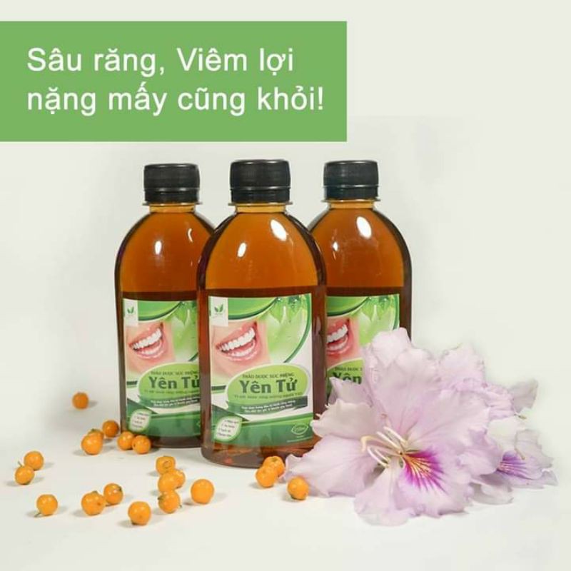 [HCM]THẢO DƯỢC SÚC MIỆNG YÊN TỬ 250ml