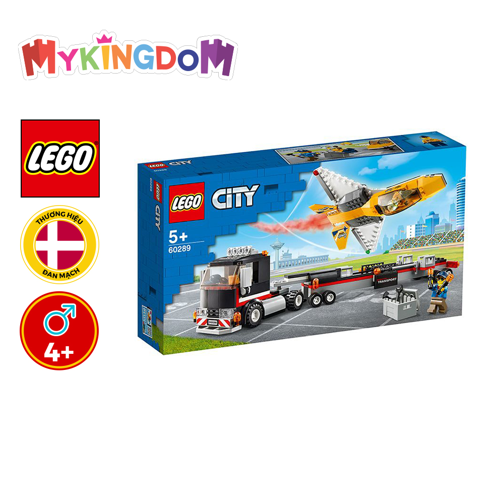 LEGO CITY Xe Vận Chuyển Máy Bay Phản Lực 60289
