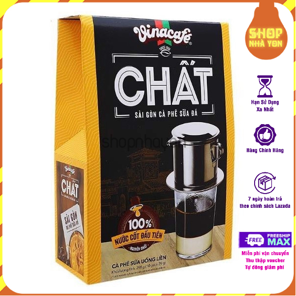 Cà Phê Chất Sài Gòn Cà Phê Sữa Đá 29g/Gói (1/gói)