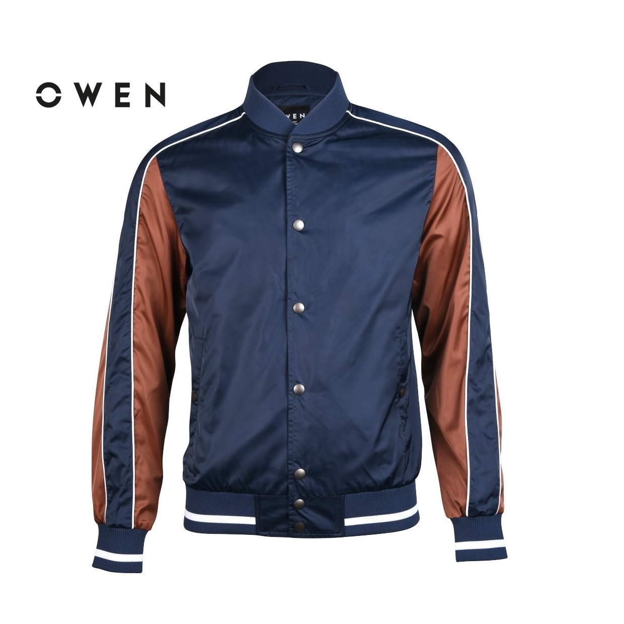 OWEN - Áo khoác gió nam 2 lớp dáng bomber