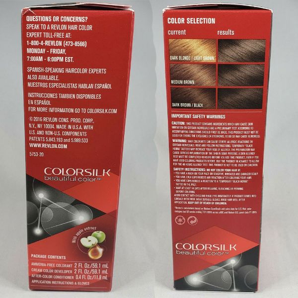 Thuốc Nhuộm Tóc Revlon Số 20 Màu Nâu Đen - Số 20