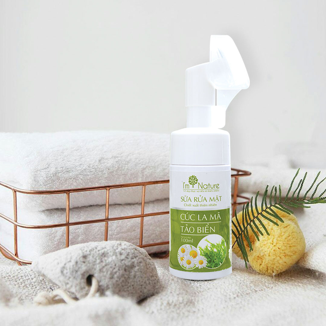 Sữa Rửa Mặt I'm Nature 100ml Cho Mọi Loại Da