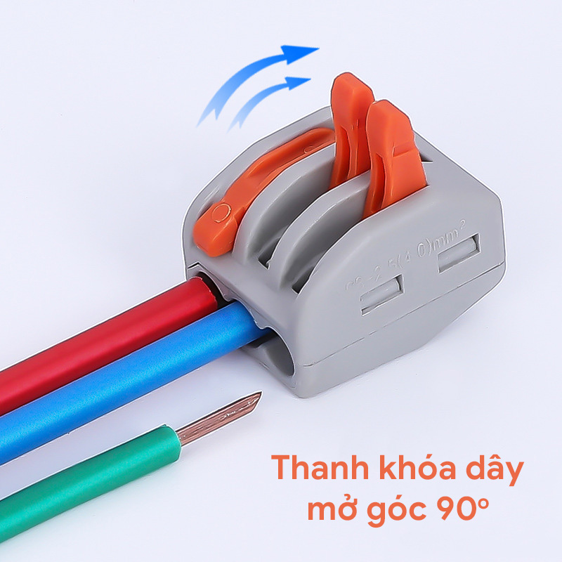 Cút nối dây điện KV774 3 cổng