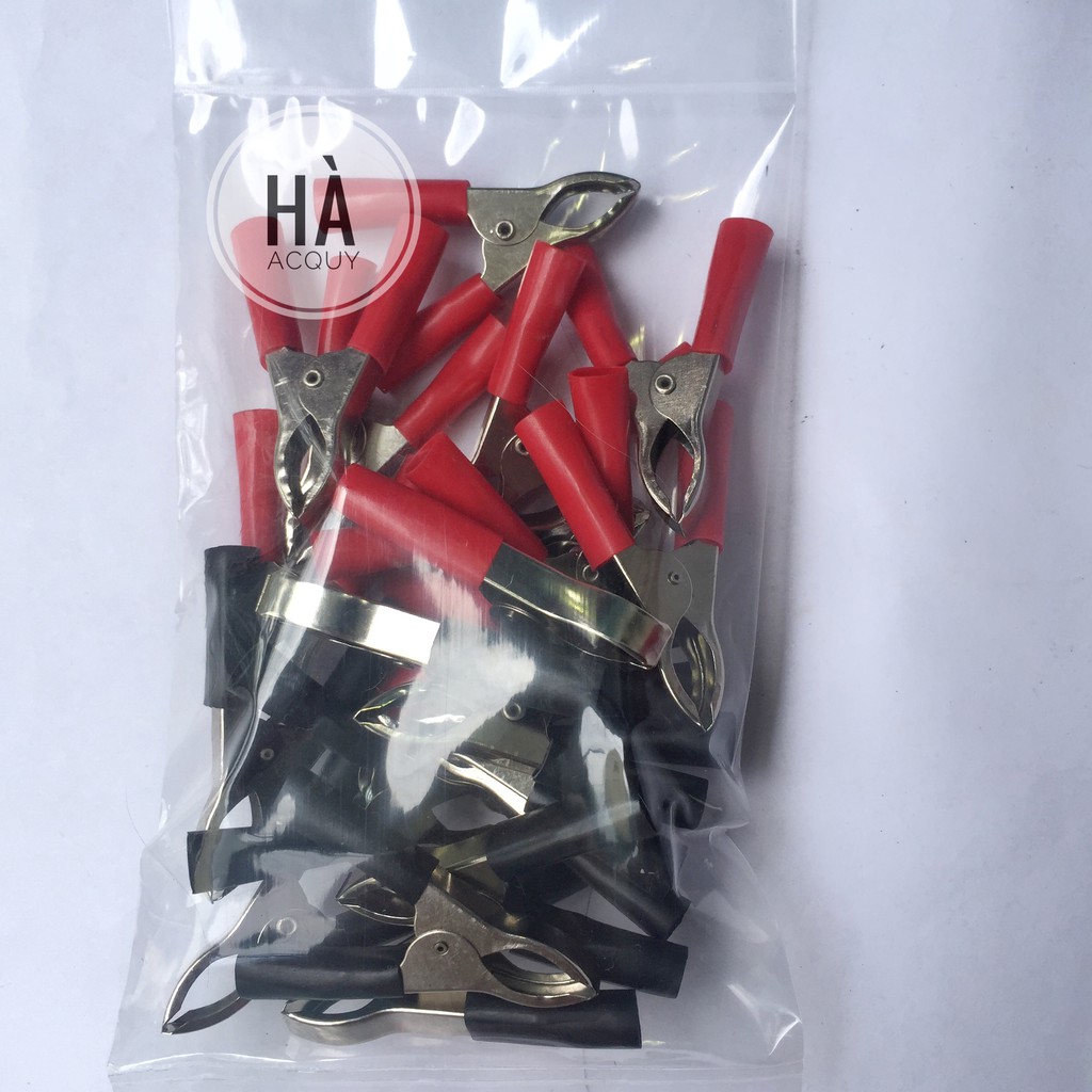 10 cặp kẹp bình ắc quy 5A  - 5 Cm