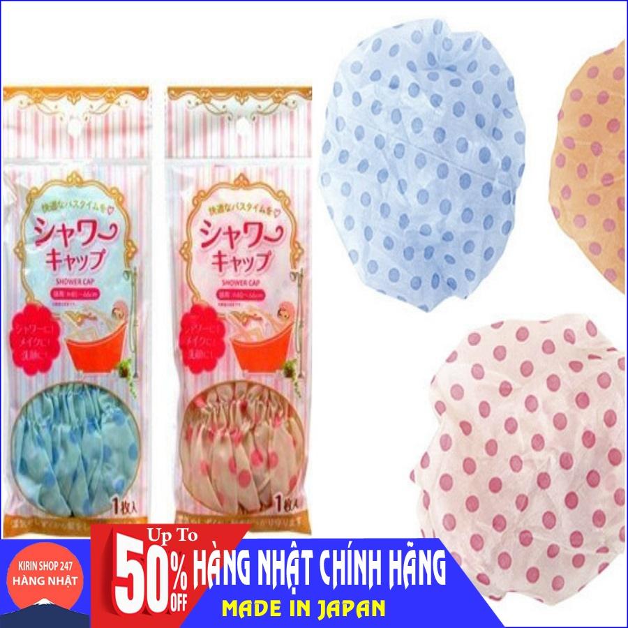 Mũ chụp tóc khi tắm Hàng Nhật
