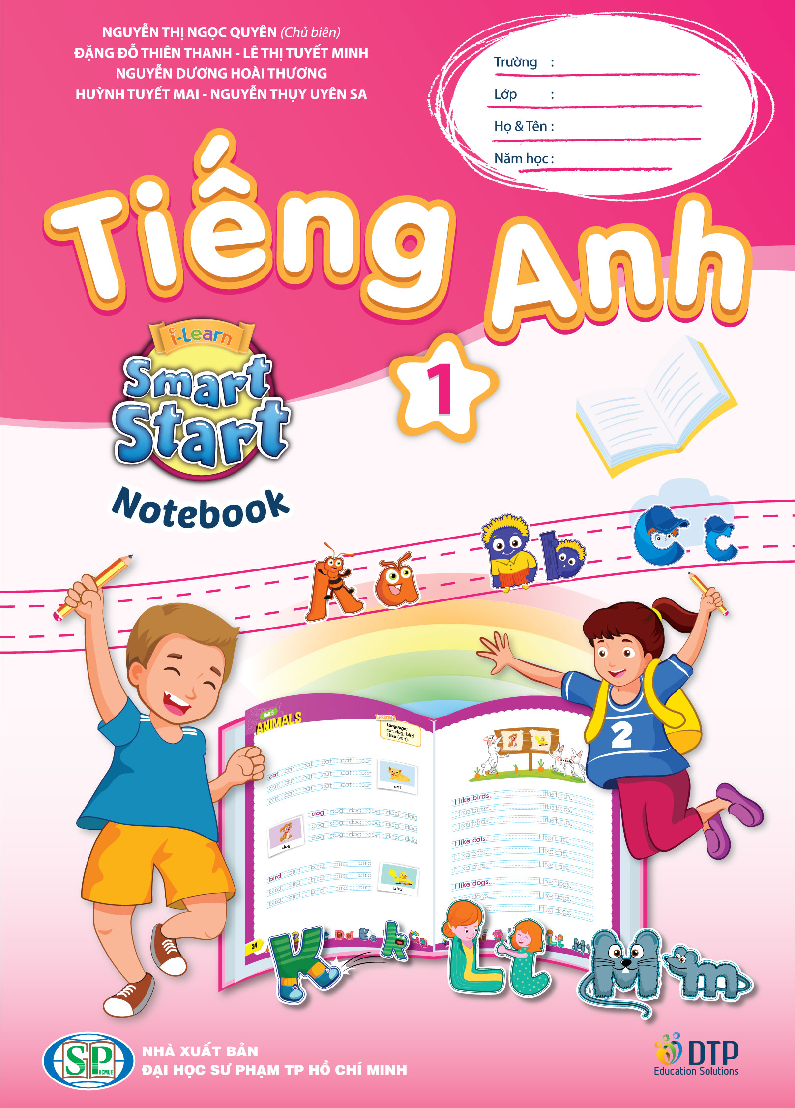 Sách - dtpbooks - Tiếng Anh 1 i-Learn Smart Start - Notebook