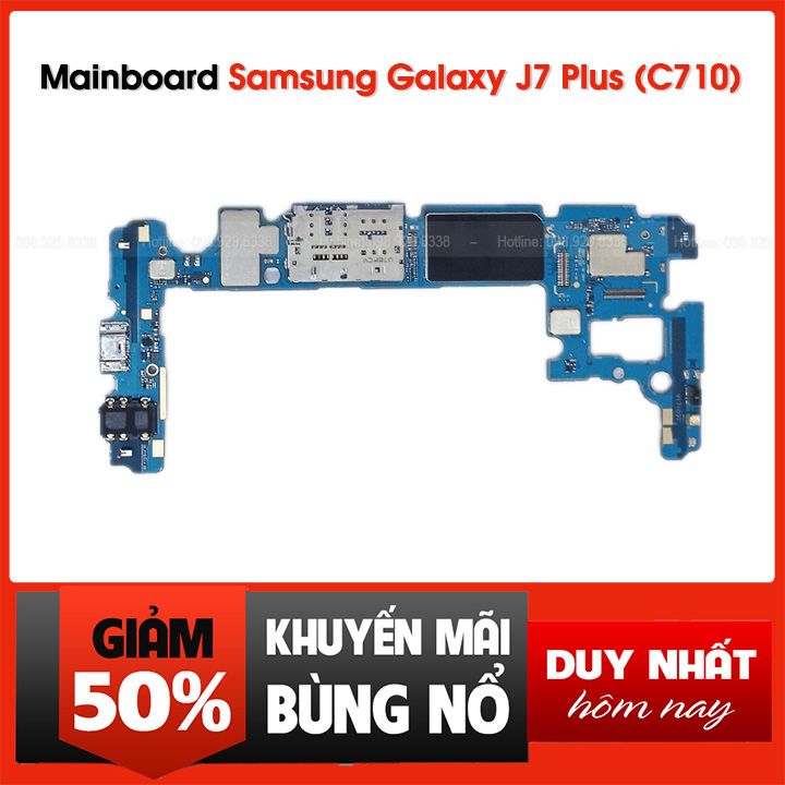 Main samsung j7 plus/ c710 zin - bo mạch chủ mainboard điện thoại samsung j7 plus+