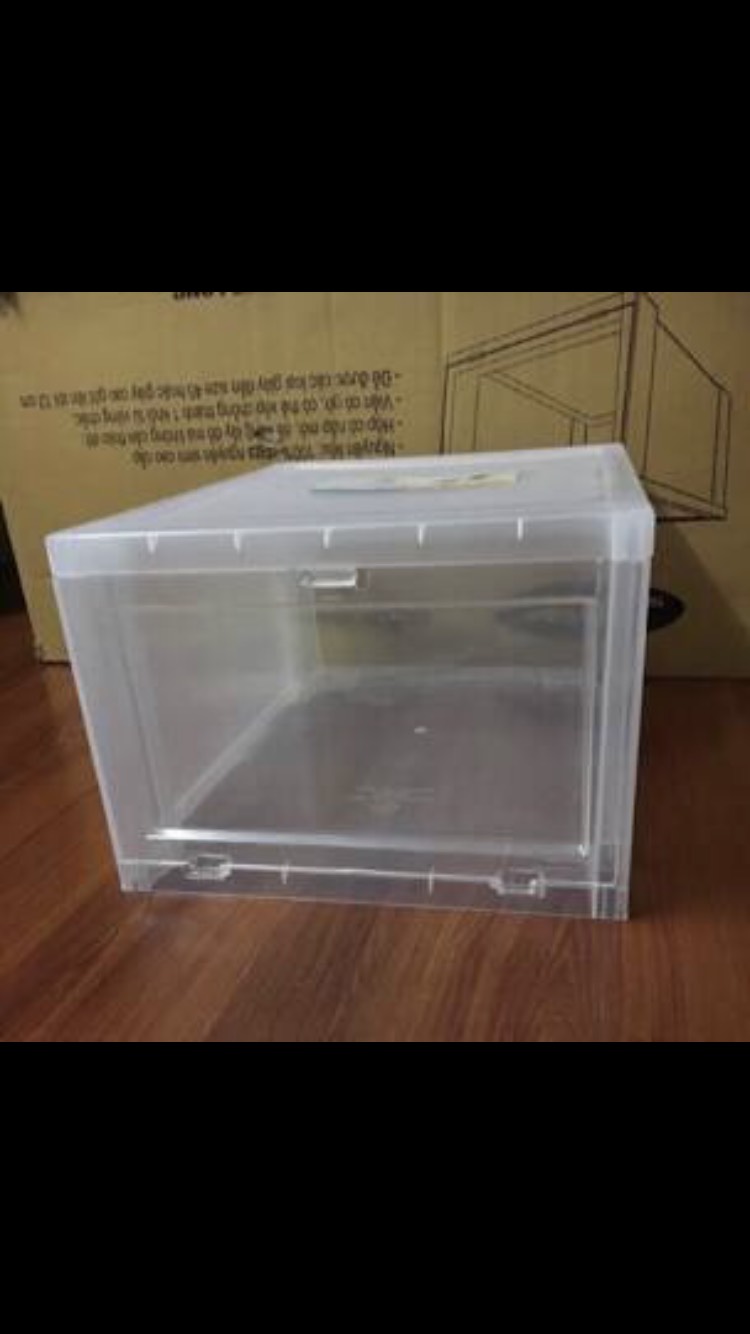 Hộp đựng giầy nhựa trong size lớn Việt Nhật
