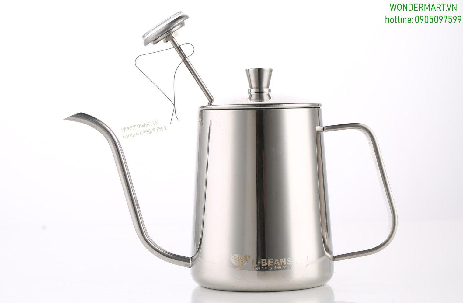 Bình nước pha Drip V60 L-Beans chuyên nghiệp