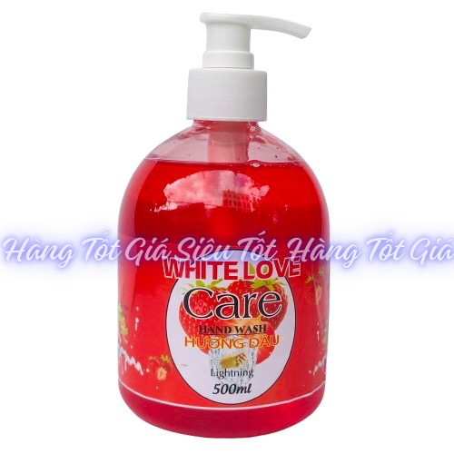 (GIÁ DÙNG THỬ) Nước rửa tay WHITE LOVE CARE 500ml