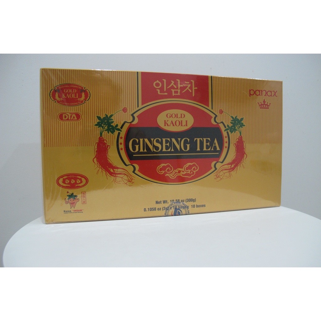 Trà nhân sâm Hàn Quốc Ginseng tea Gold Kaoli (Hộp 100 gói)