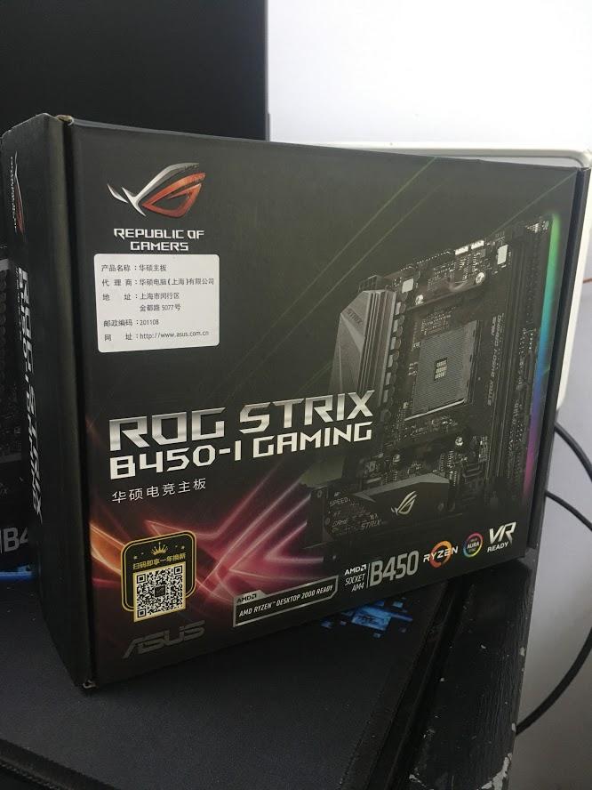 Mainboard ASUS ROG Strix B450-I Gaming