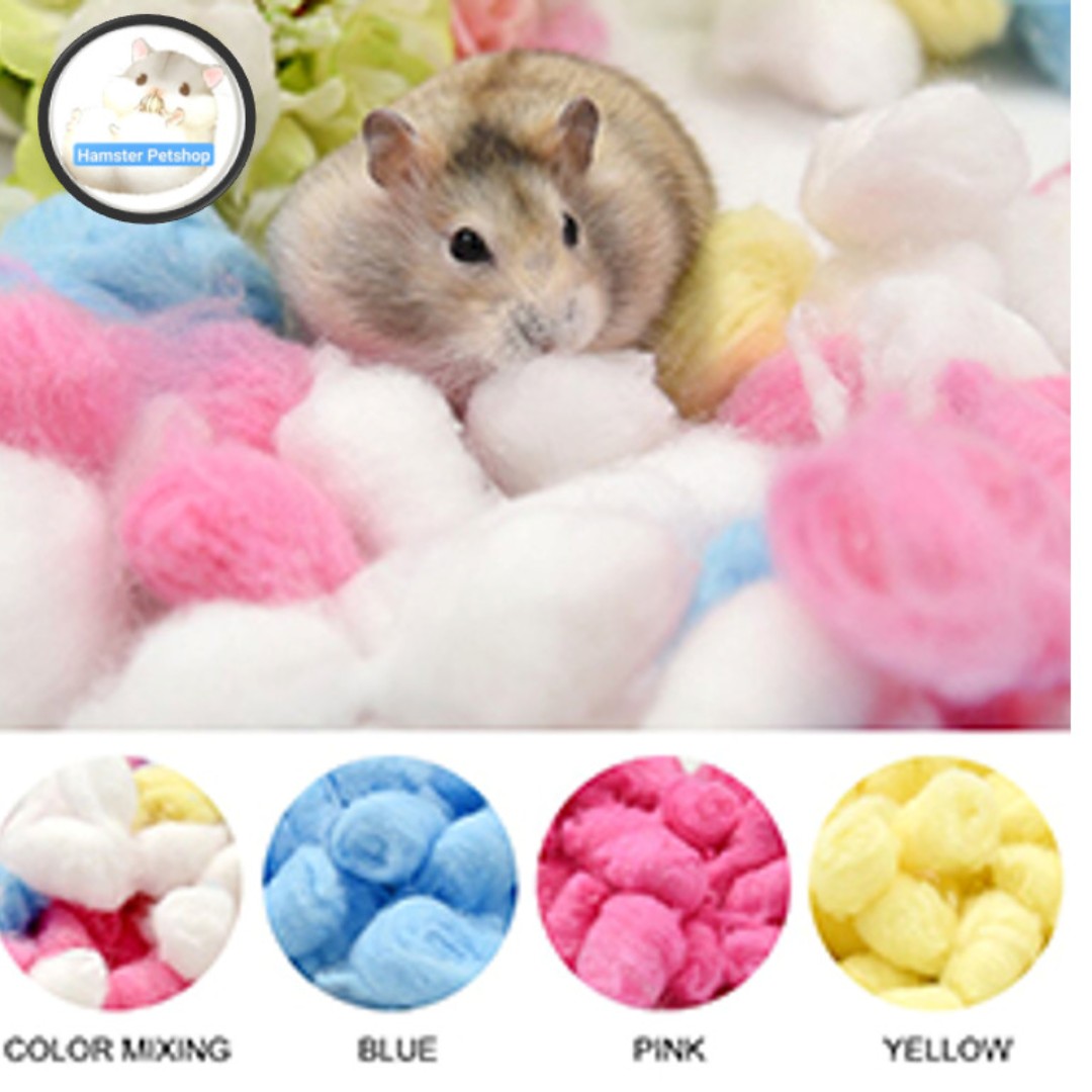 Bông gòn cotton lót ổ cho hamster