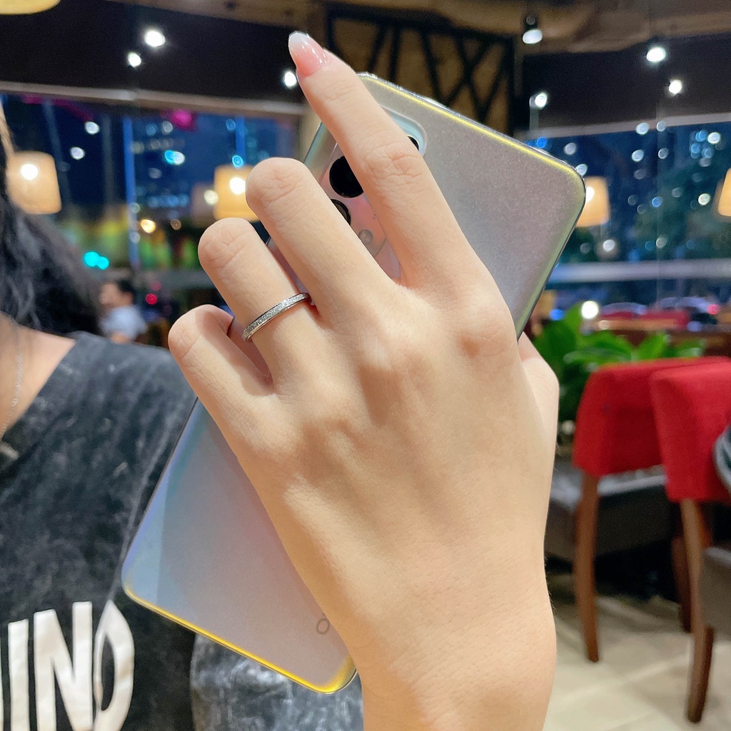 Nhẫn cặp đôi LAMY Milgrain Silver Ring