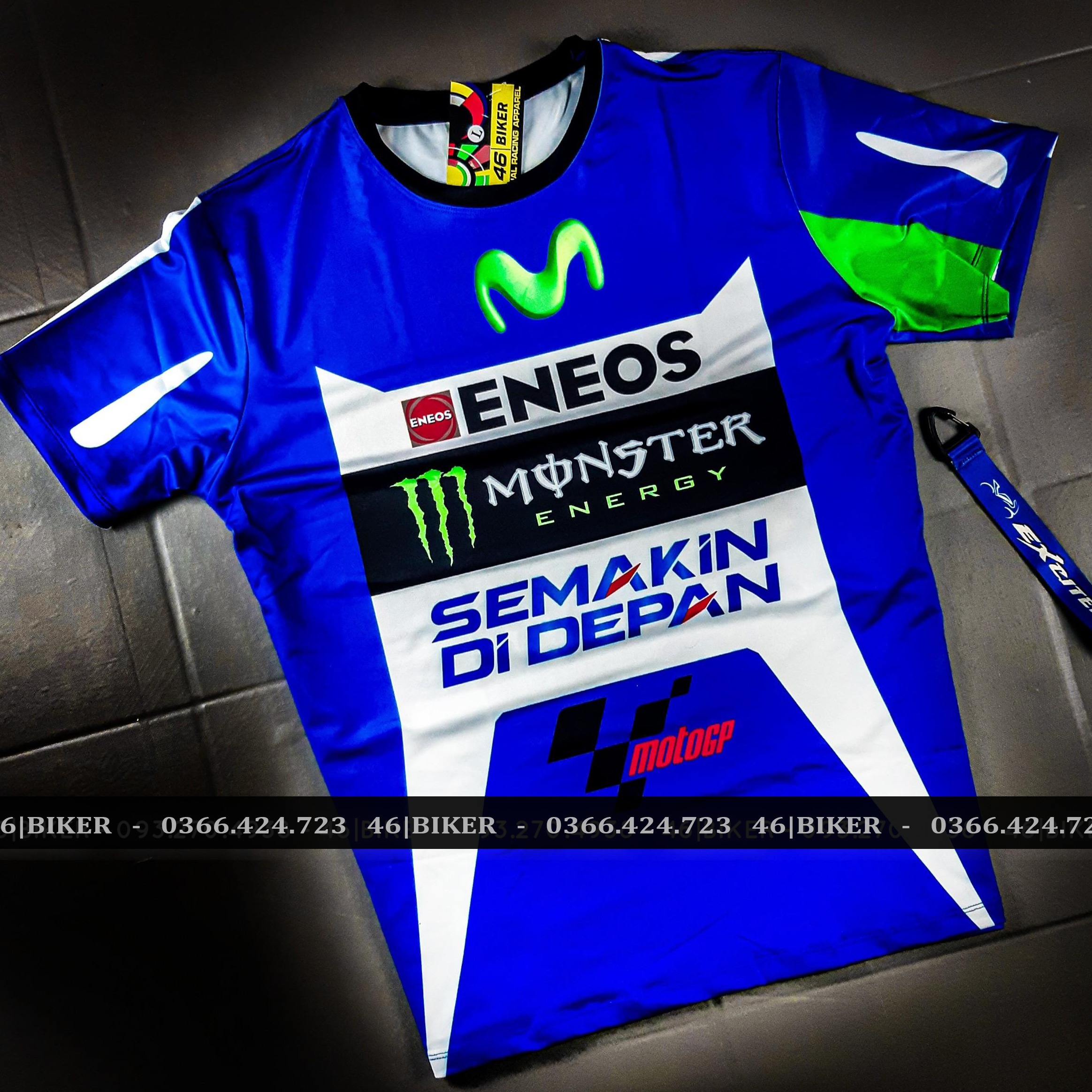 Áo thun nam xe máy ngắn tay YAMAHA -