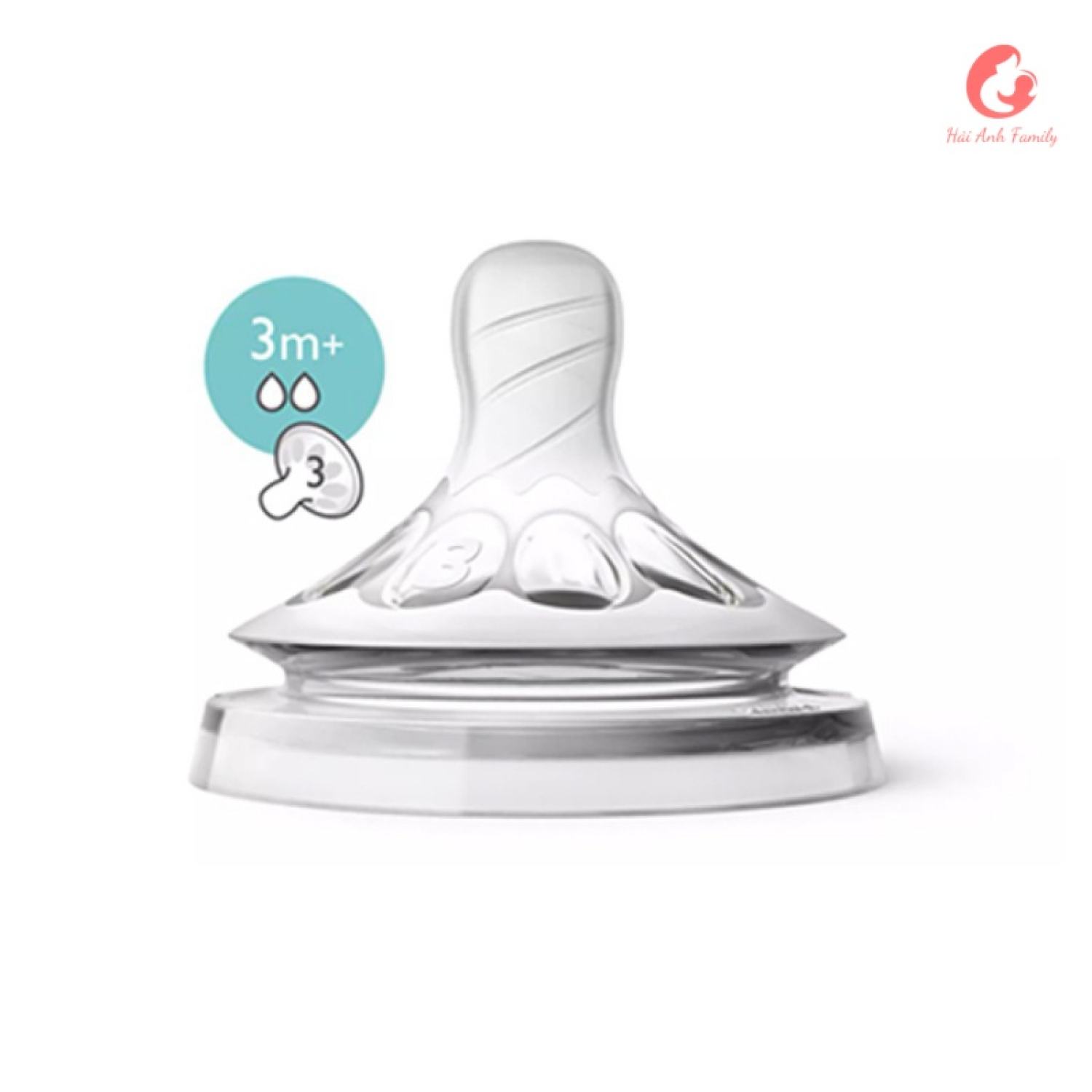 NÚM TI AVENT NATURAL CỔ RỘNG [ĐỦ SỐ 0 - 5][CAM KẾT CHÍNH HÃNG]