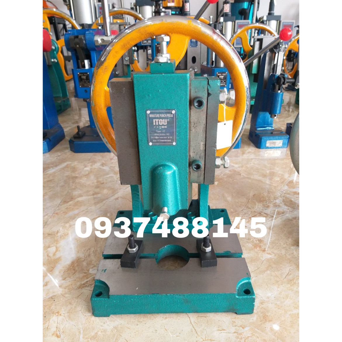 MÁY DẬP BÁNH ĐÀ MINI 0.5T