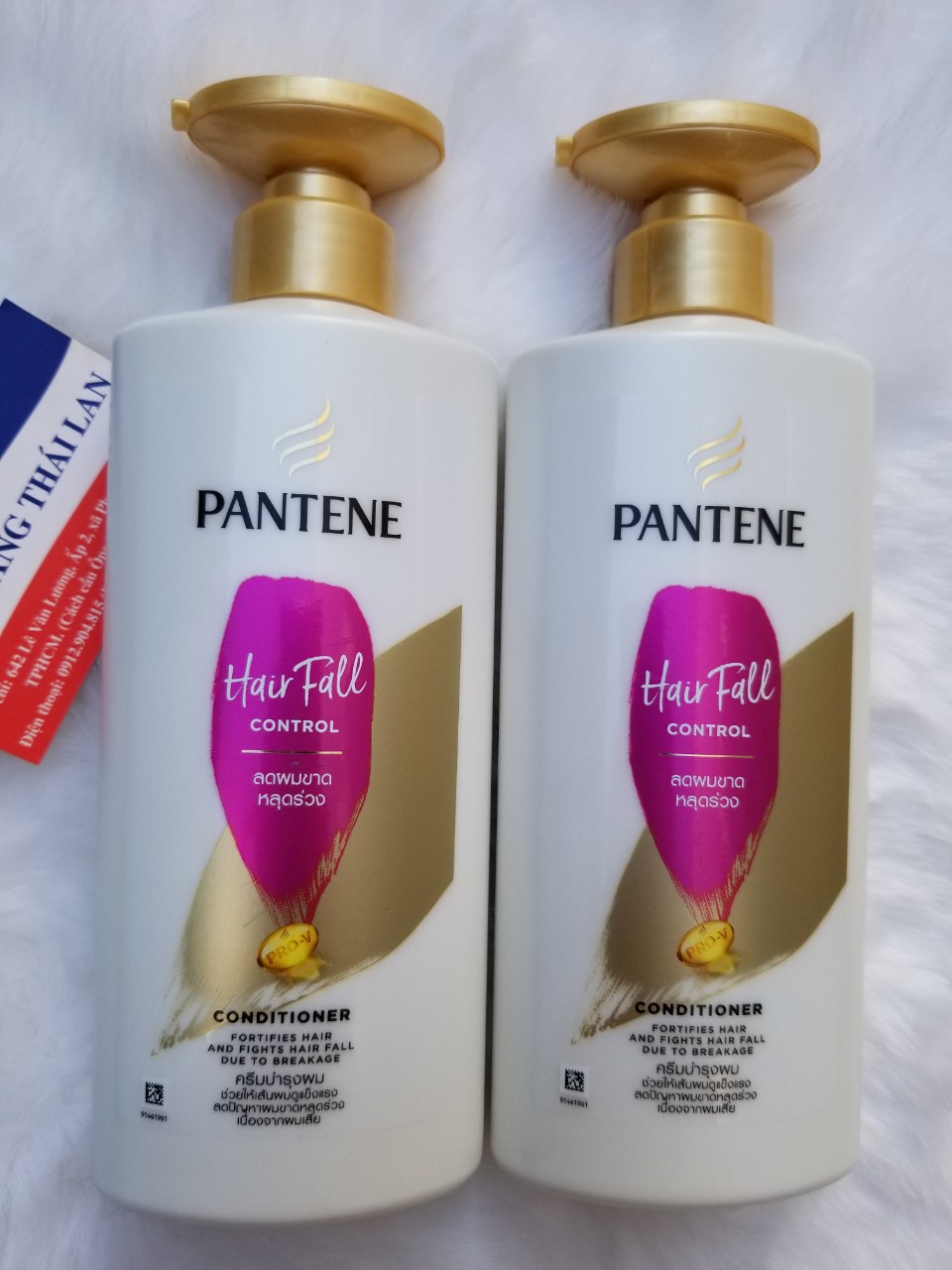 [HCM]Dầu xả Pantene Hair Fall 380ml Thái Lan - (Pantene Thái lan màu hồng chống rụng tóc)