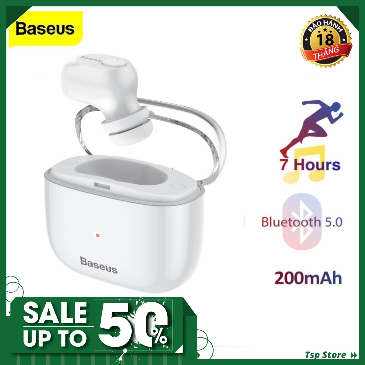 [Siêu Sale xả hàng] Tai nghe Bluetooth Baseus Encok Wireless Earphone A03