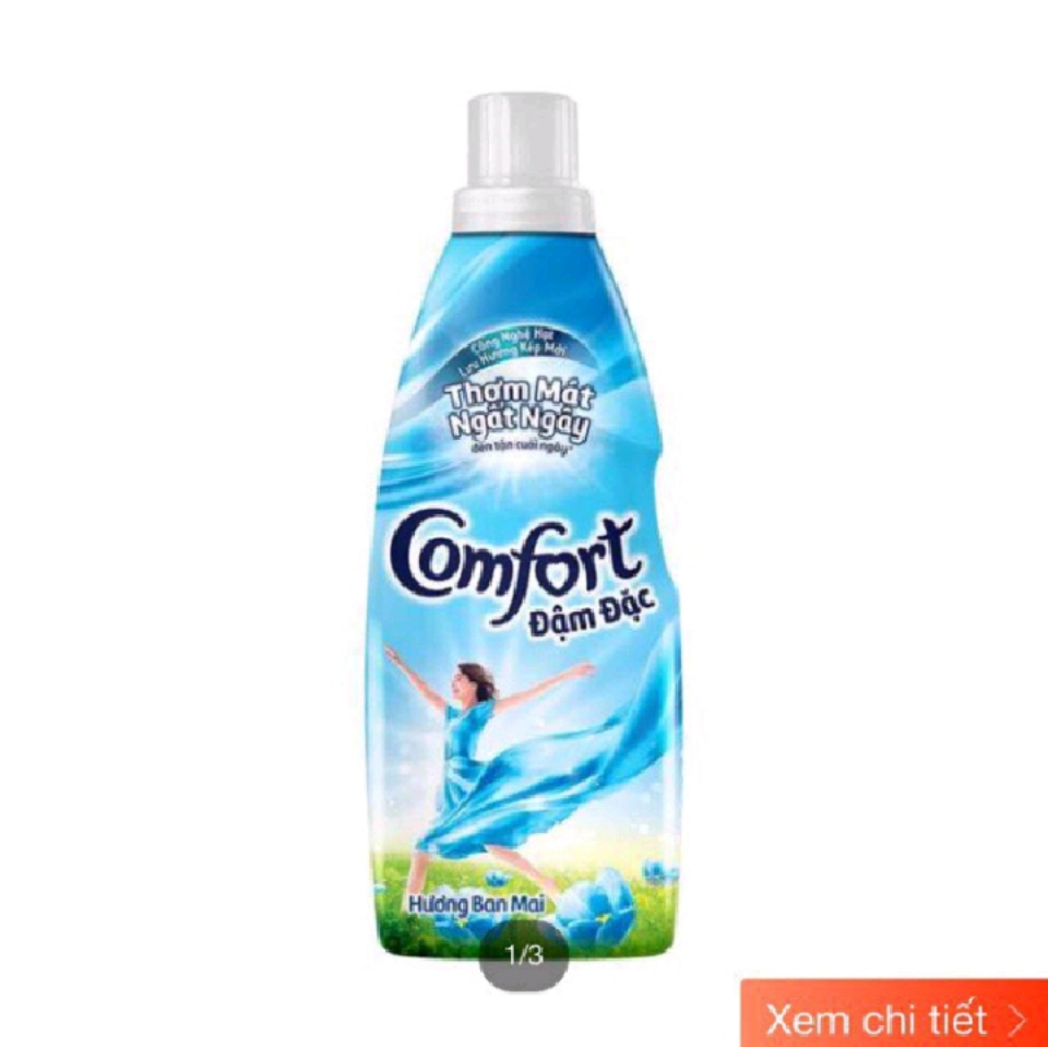 Nước xả vải Comfor đậm đặc chai 800ml  ( Hàng cty chính hãng )