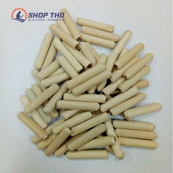 Chốt gỗ phi 6 dài 4cm,3cm