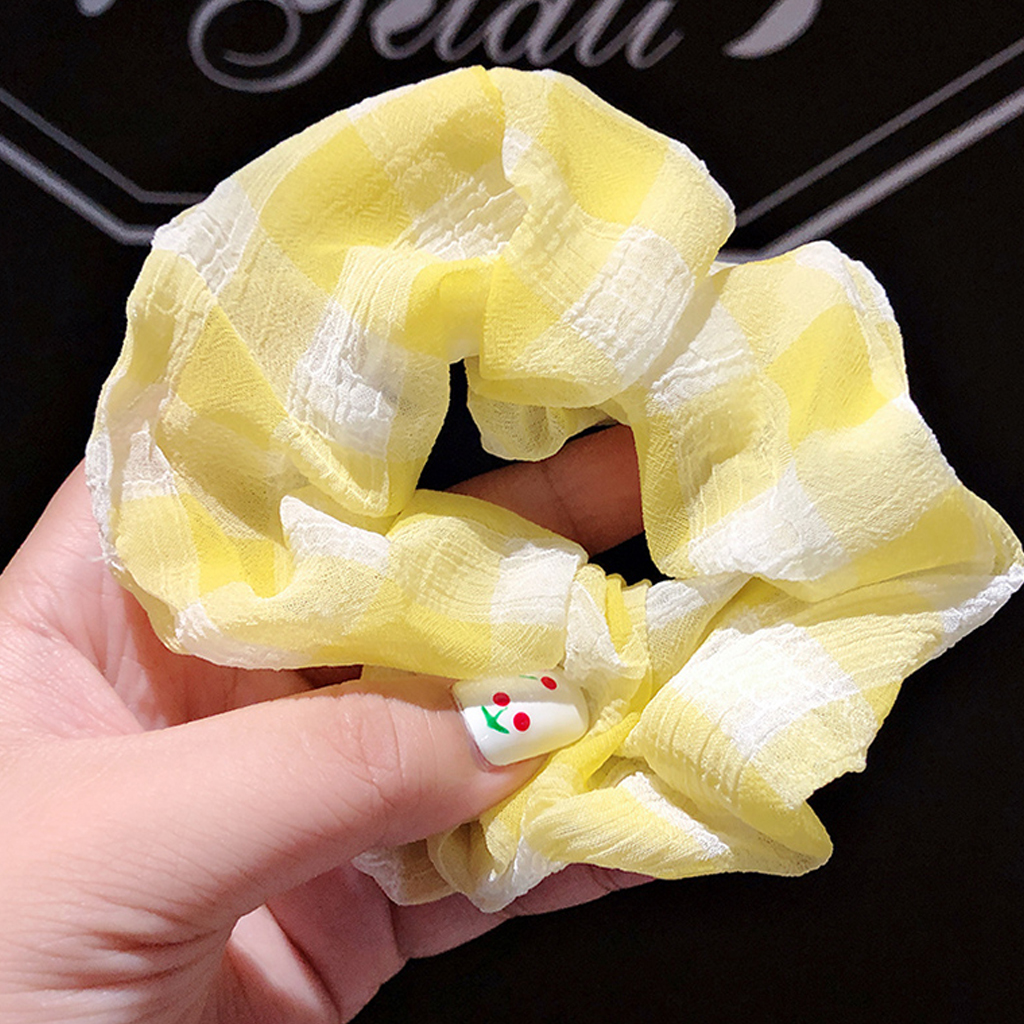 Dây cột tóc vải Scrunchies Caro CT39