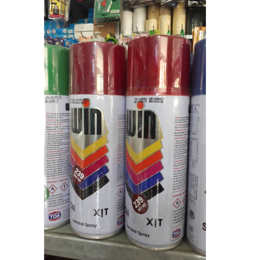 Sơn phun màu nâu gỗ 239