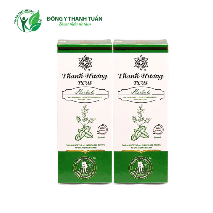 Nước súc miệng thơm miệng Thanh Hương Plus