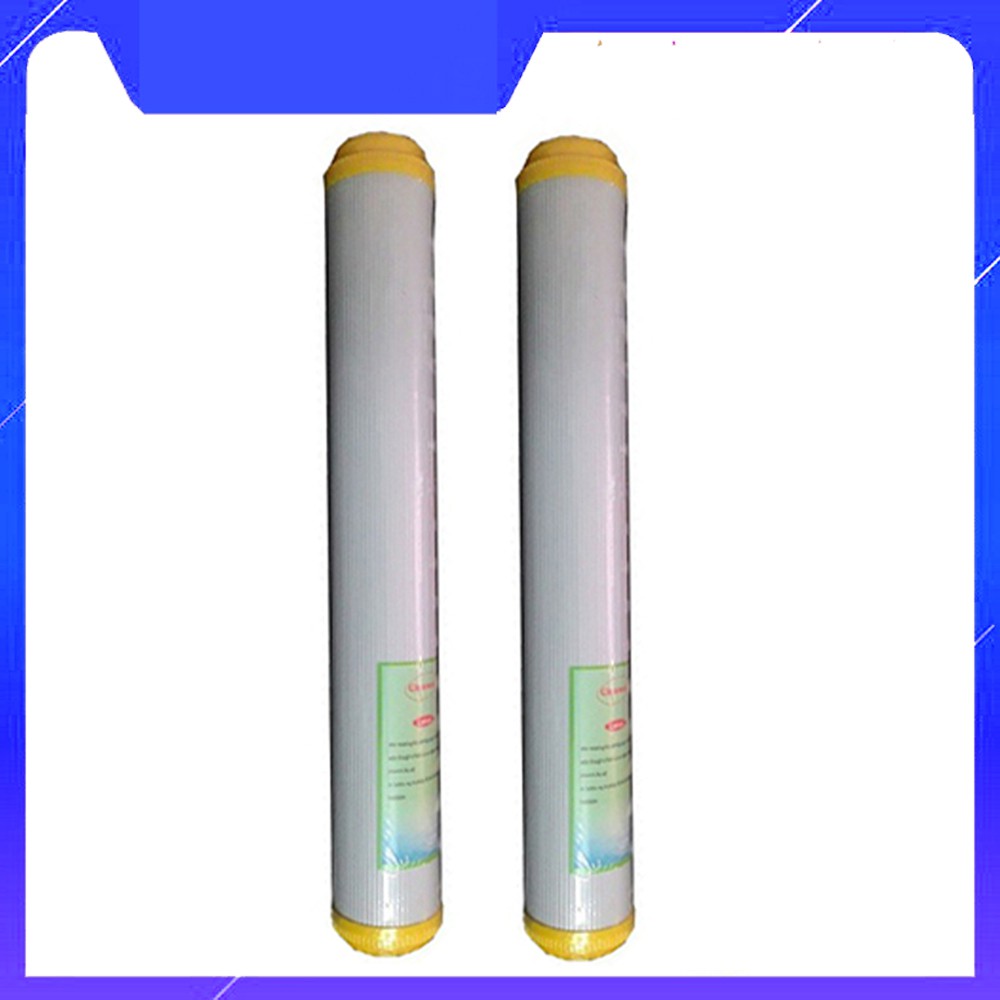 Combo 2 lõi lọc thô xử lý nước đâu nguồn Cation 20 inch – Làm mềm nước, lọc loại bỏ cặn Canxi