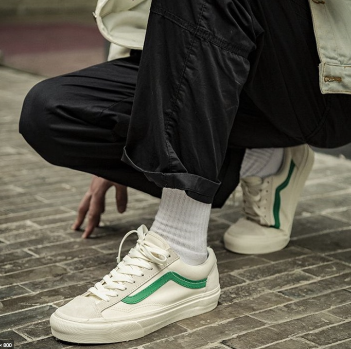 [HCM]Giày Vans Style 36 xanh lá [ Chuẩn 11 : Full box - tag - bill ]
