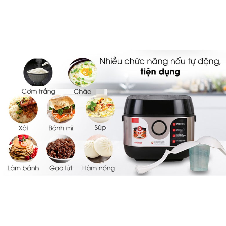 Nồi cơm điện cao tần Toshiba RC-18IX