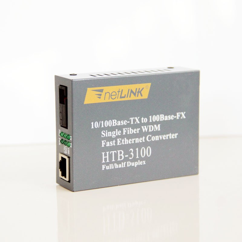 Bộ chuyển đổi quang điện Netlink HTB-3100 Chuẩn B Single Mode