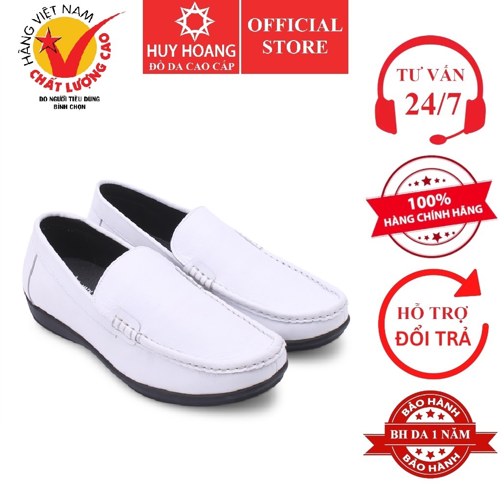 Men's cowhide white shoes hk7117