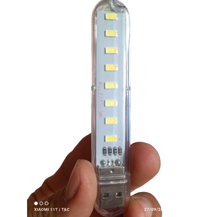 Đèn led usb  8 bóng