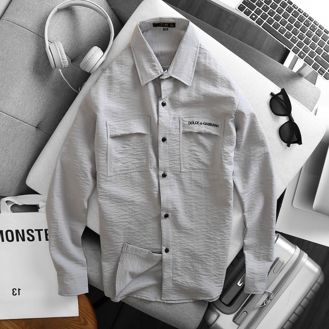 ÁO SƠ MI , ÁO SƠ MI NAM , ÁO SƠ MI DÀI TAY NAM PHONG CÁCH CỰC CHẤT FULL SIZE THỜI TRANG NAMLEE 88