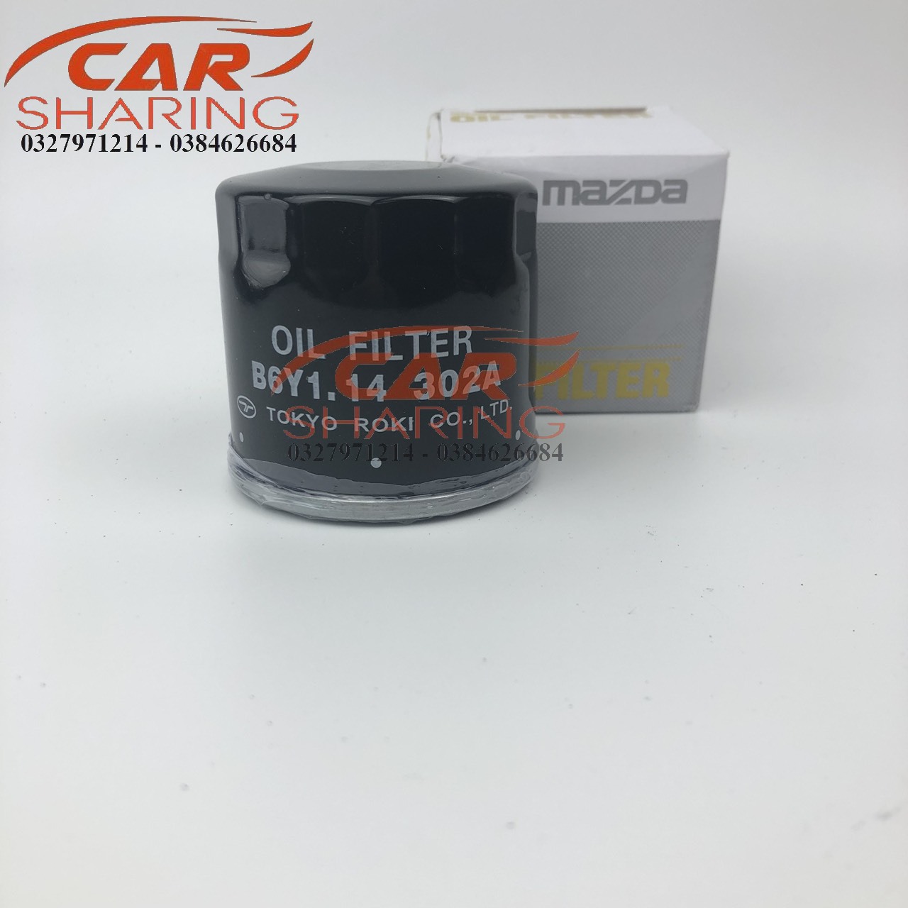 Lọc nhớt Mazda 2, Mazda 3, Mazda CX5 , mazda 6 mã B6Y1-14-302 A
