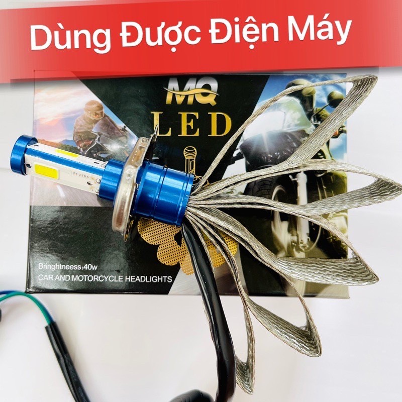 🔥ĐÈN PHA LED CYT 2 TIM LED H4🔥 (GIÁ 1 BÓNG)