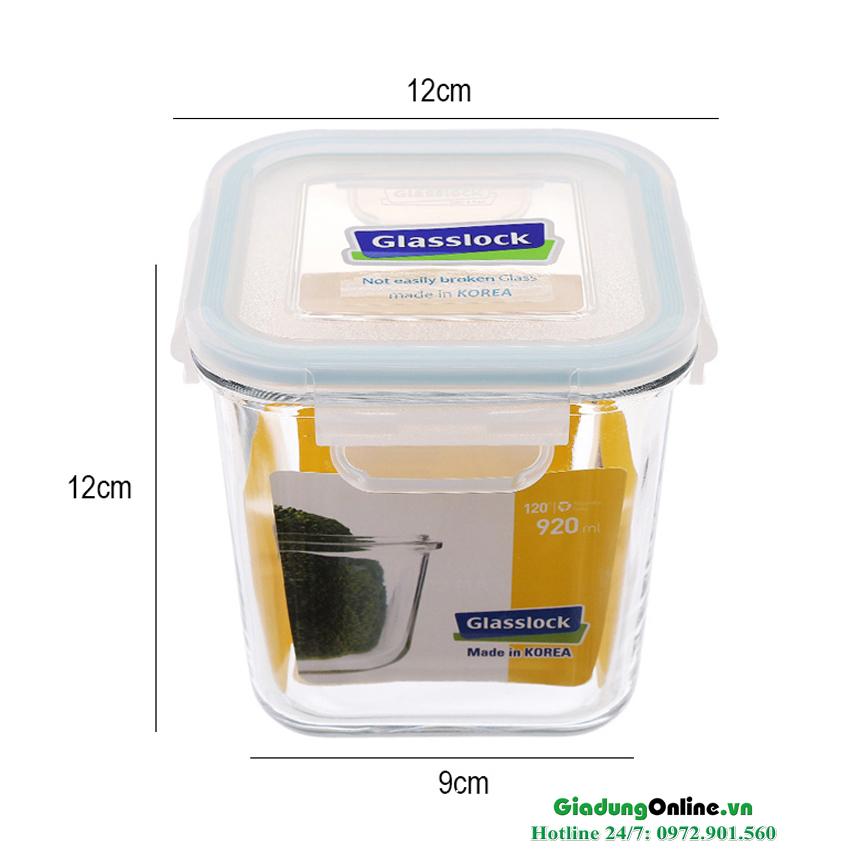 Bộ hộp thủy tinh Glasslock GL44 (720ml + 920ml)