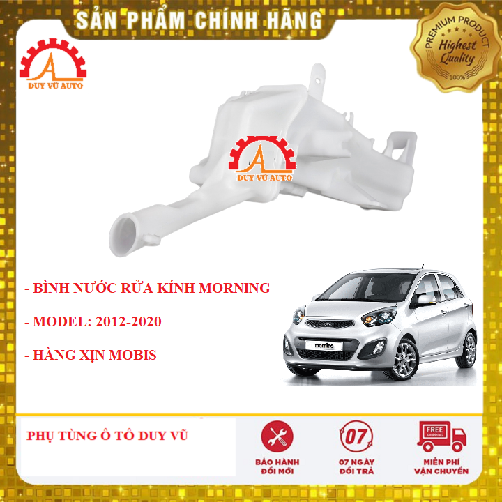 Bình nước rửa kính kia morning 2012-2019 hàng xịn