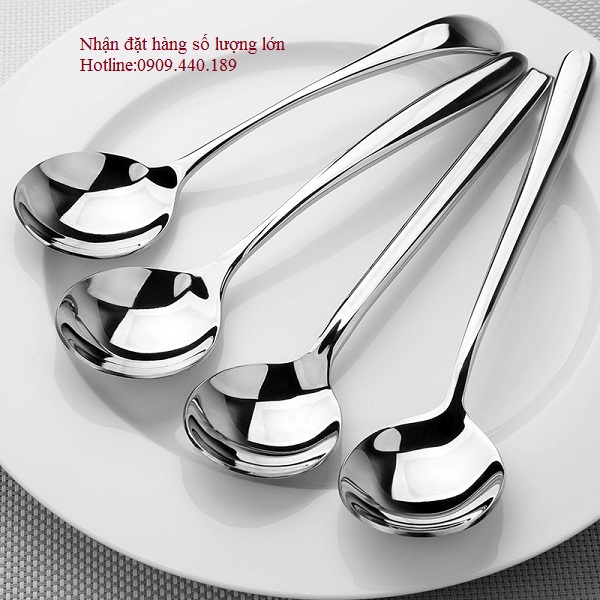 muỗng tròn dài inox