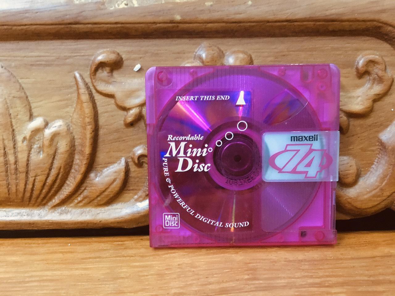 [MDCD] Bộ 10 Đĩa MD Trắng nhiều màu - Đĩa MD Mini Disc